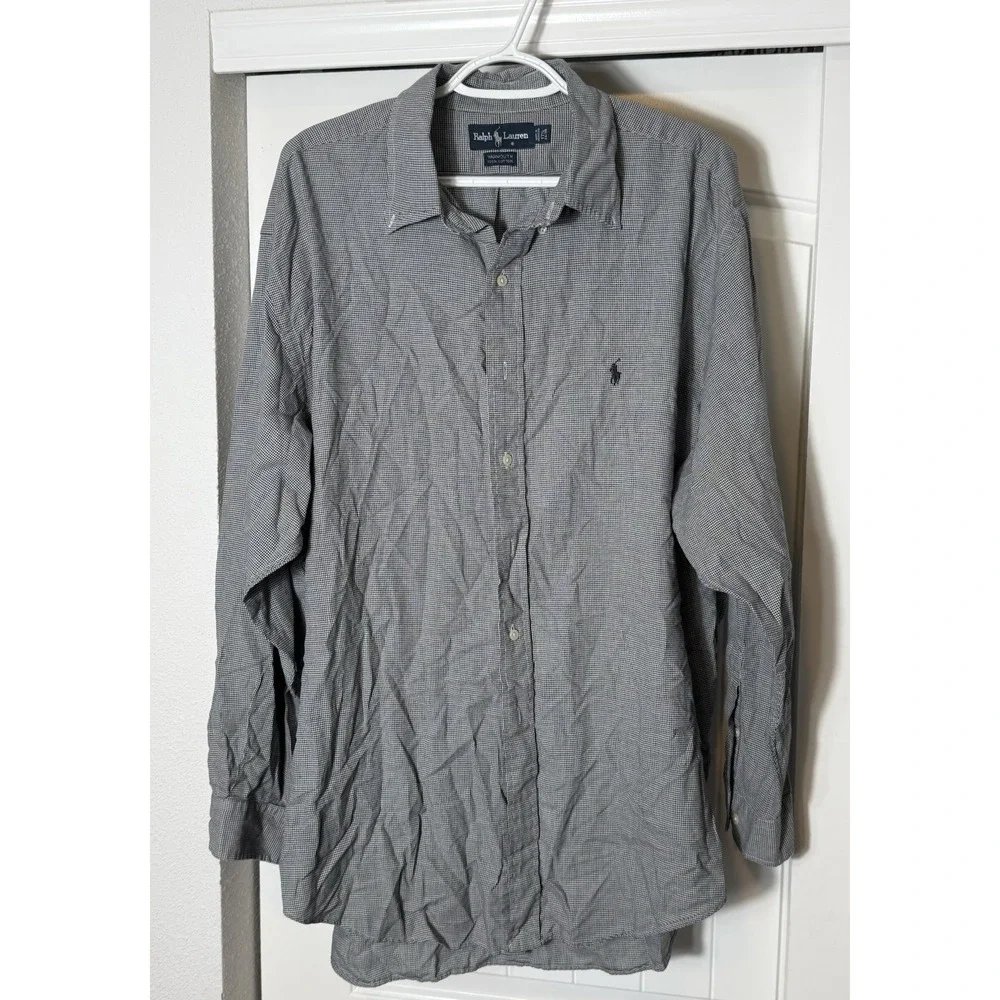 Polo‎ Ralph Lauren Yarmouth Button Down Shirt Mens 17 1/2, 34/35